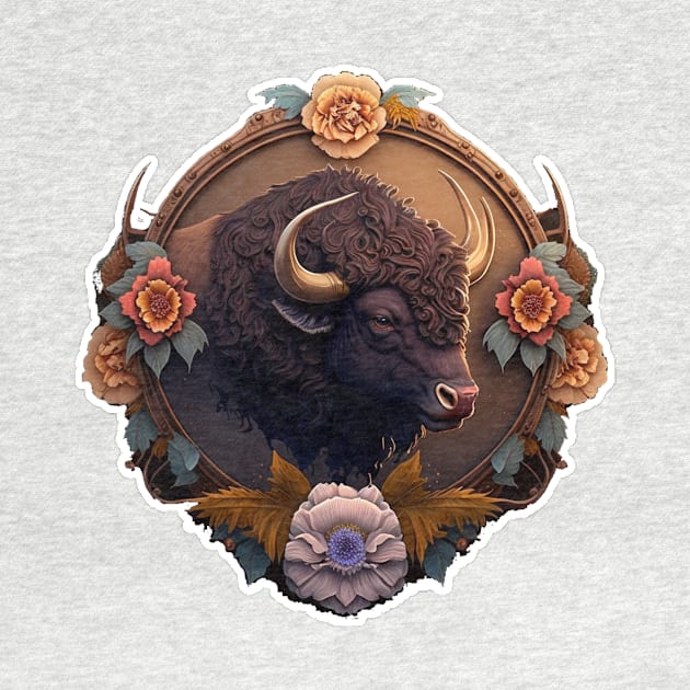 Bison by Zoo state of mind